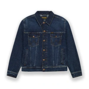 Džínsová pánská bunda Wrangler, tmavě modrá